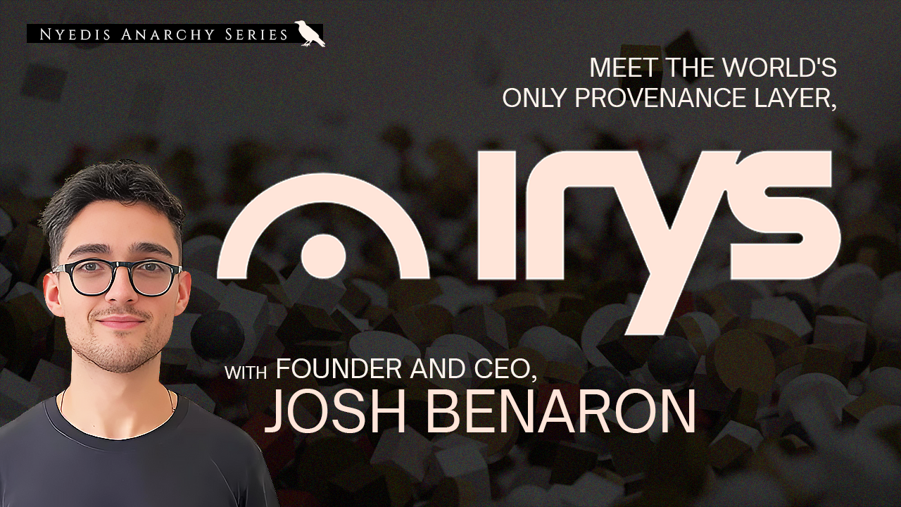Podcast: Irys Founder & CEO Josh Benaron | Ep. 132